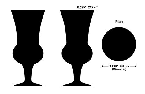 Irish Imperial Pint Glass Dimensions And Drawings