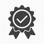Icon Certified Stamp Certification Approved Control Icons