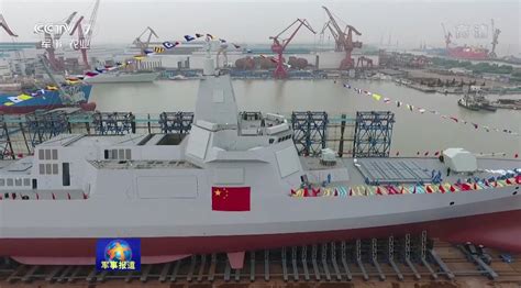 China Lança Ao Mar O Destróier Type 055 Poder Naval A Informação