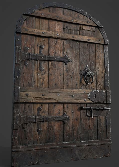 Medieval Castle Door By Nikolay Bilinskiy Castle Doors Rustic Doors