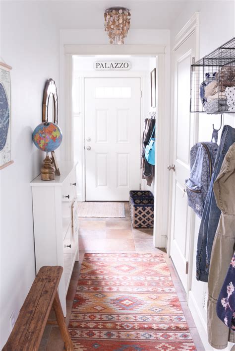 Organizing A Small Entry And A Hall Makeover A Townhouse Update The