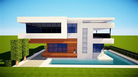 Browse and download minecraft modern house maps by the planet minecraft community. MINECRAFT: How to Build a Small Modern House Tutorial ...