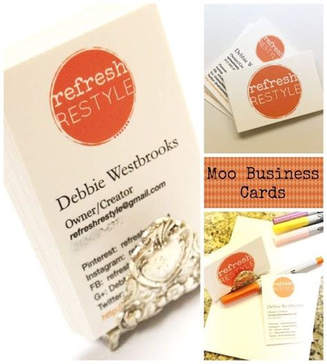 Moo business cards, square business card design, premade card design, modern calling cards, professional cards, thank you cards, creative nuartisans $ 33.40 free shipping favorite add to see. moo.com business cards and a giveaway | Refresh Restyle