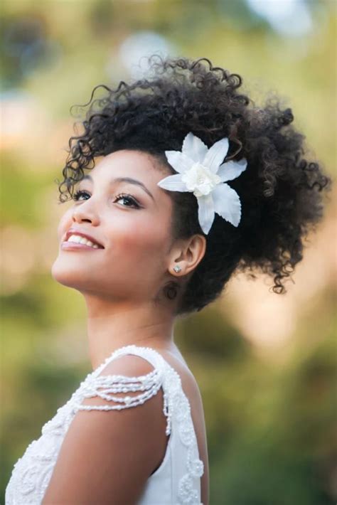 39 Black Women Wedding Hairstyles That Full Of Style Natural Hair Wedding Natural Wedding