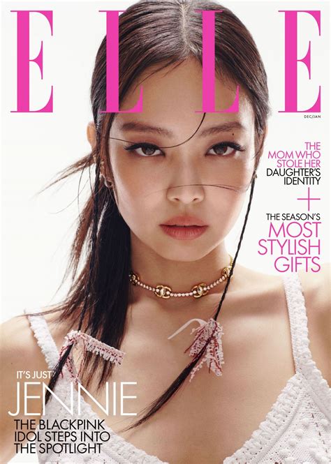 Jennie Kim For Elle Magazine December 2022january 2023 Hawtcelebs