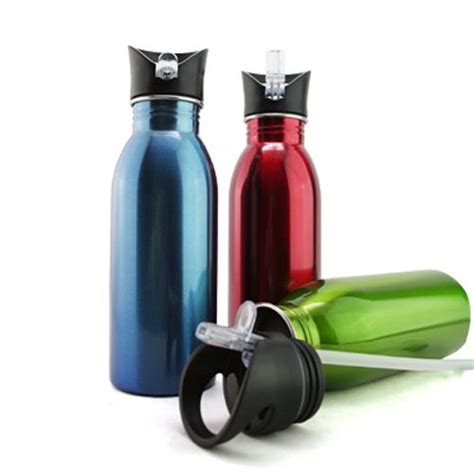 Metallic Water Bottle Aquaholic Custom Corporate Ts Corporate