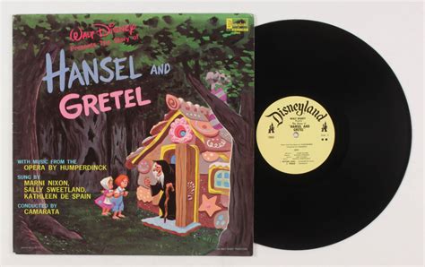 Vintage 1964 Walt Disneys Hansel And Gretel Vinyl Record Album