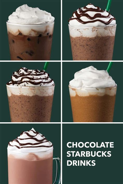 23 Starbucks Chocolate Drinks Including Secret Menu Coffee At Three