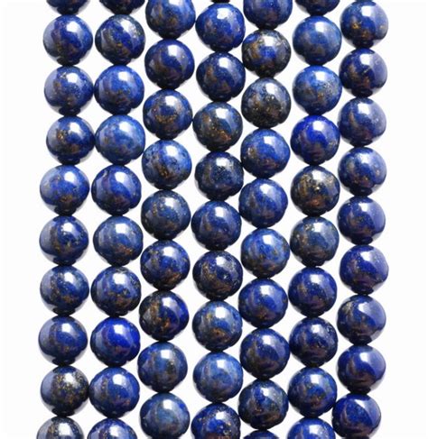 6mm Lapis Lazuli Gemstones Dark Blue Round 6mm Loose Beads Etsy