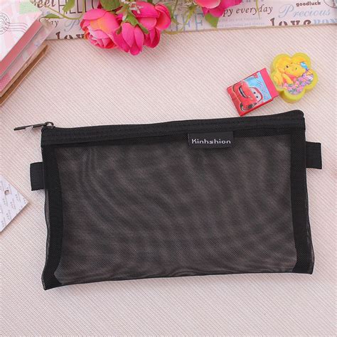 2020 Kinhshion Mesh Zipper Pouch Small Organize Cosmetic Bags Size 7