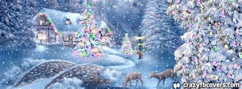Beautiful Country Christmas Scene Facebook Cover Facebook Timeline