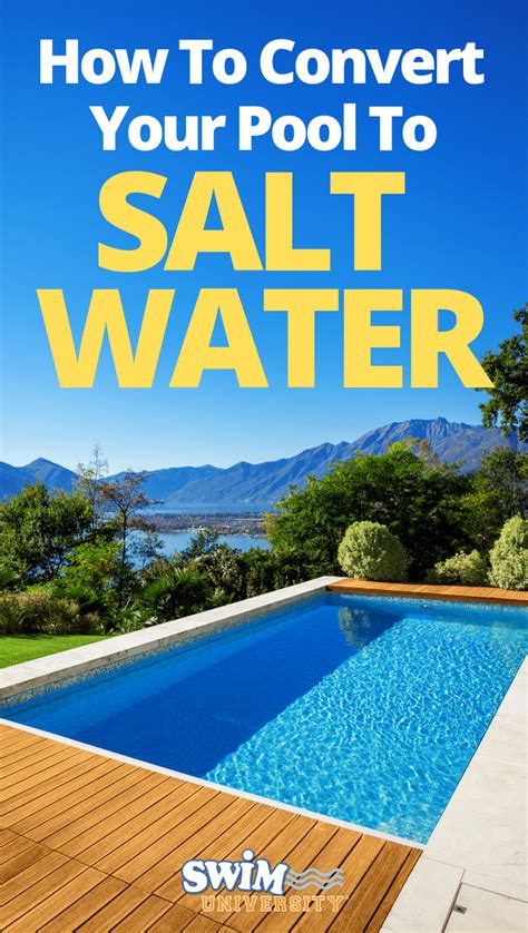 With saltwater pools, maintenance during the season becomes easier and you'll also enjoy however, many pool owners and managers don't really know how to care for a saltwater pool. How to Convert Your Pool to Salt Water | Amazing swimming ...
