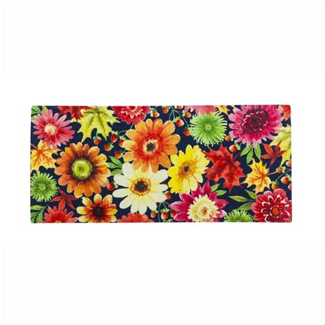 Here are eight fall florals looks — from the likes of prada and valentino — to add to your fall this dress is patterned with a bewitching floral print which perfectly encapsulates the dark romance mode. Fall floral pattern sassafras switch mat | Fall floral ...