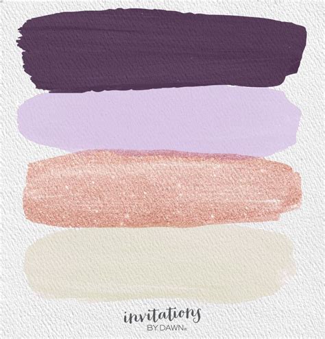 Give your bedroom an amara makeover. The Perfect Palette: Plum, Lavender, Rose Gold and Cream ...