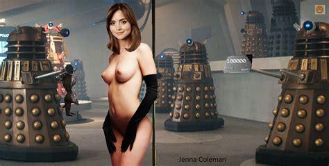 Post Clara Oswald Dalek Doctor Who Fakes Jenna Louise Coleman Sunflash