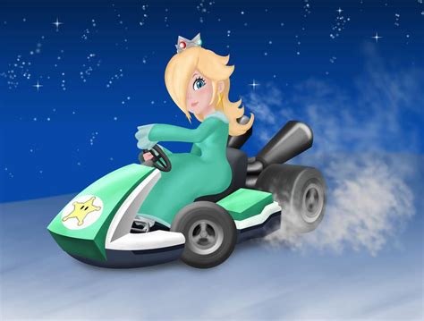 Rosalina Kart By Dormant Arte De Personajes Personajes Nintendo