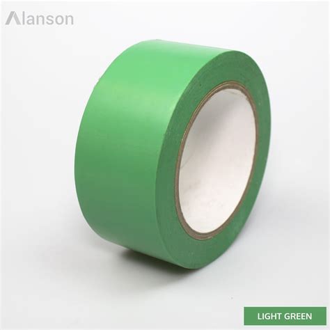 4100mm Industrial Grade Colored Vinyl Tape Light Green 36 Yds 12