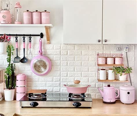 Cozinha Rosa 60 Ideias Encantadoras Para Montar A Decoração Perfeita
