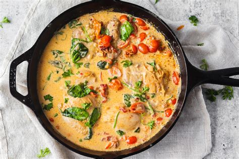 Creamy Tuscan Chicken Keto Everyday Dishes