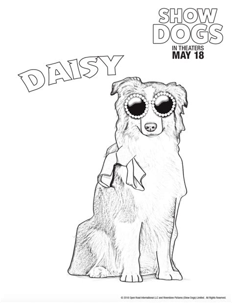 You have the choice ! Dog Coloring Pages - Show Dogs Movie
