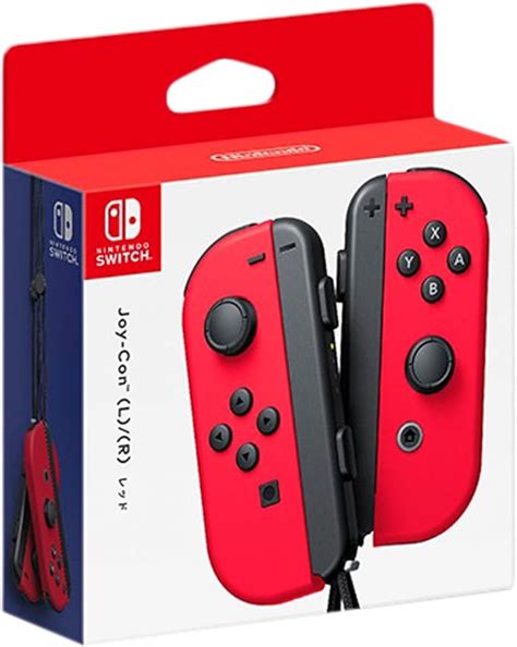 Nintendo Switch Joy Con Controller Pair L R Red Japan Import
