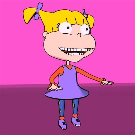 Rugrats Angelica Pickles Free 3d Model Cgtrader