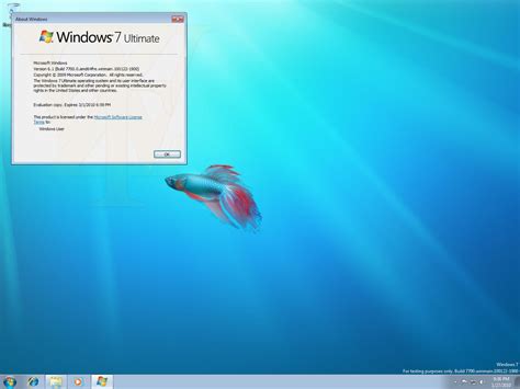 Screenshots Windows 7 Build 7700winmain100122 1900 Betaarchive