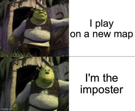 Amongus Shocked Shrek Face Swap Memes And S Imgflip