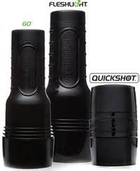 Fleshlight Quickshot Vantage Clear Compact Dual Orifice Masturbator