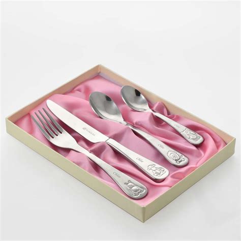 Shopping for great gifts for kids isn't necessarily child's play. Personalised Childrens Cutlery Viners Jungle