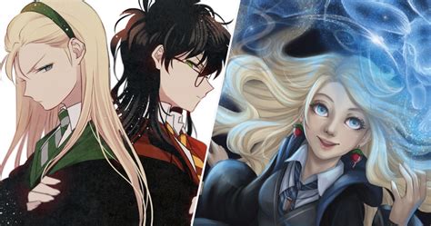 24 beautiful harry potter anime drawings we wish were real. Harry Potter: 23 Characters Redesigned As Anime Characters