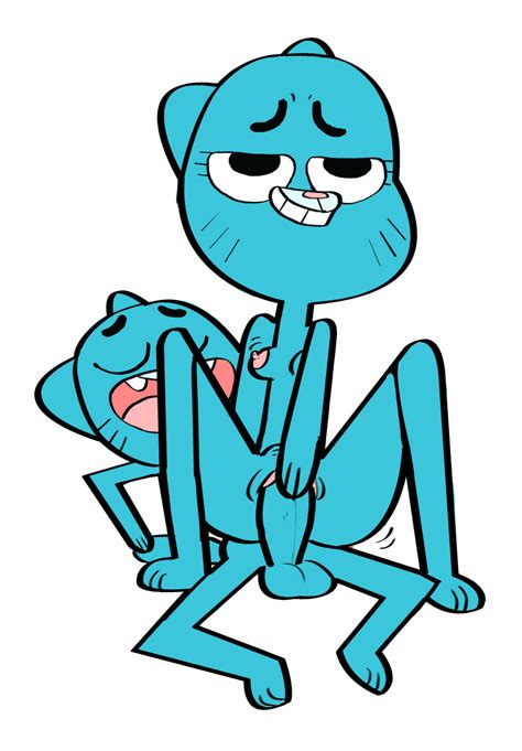 Rule 34 Anthro Cat Feline Female Furry Gumball Watterson Male Mammal