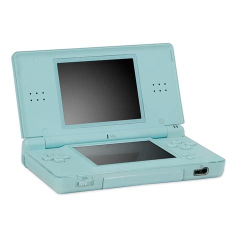 The nintendo ds lite, like the original nintendo ds, is a portable gaming system with two vertically tiered screens. Nintendo DS Lite Konsole Türkis Touchscreen