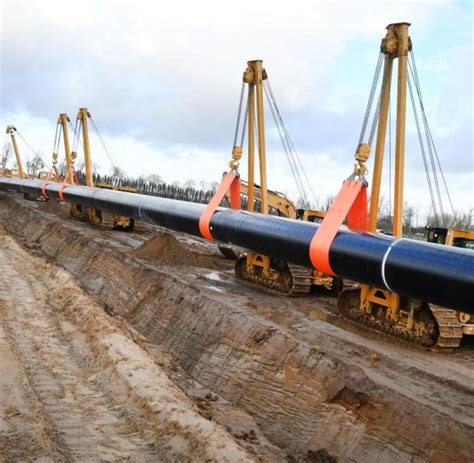 Erste Rohre F R Erdgas Pipeline Eugal Im Nordosten Verlegt Welt