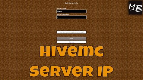 Minecraft Hivemc Server Ip Address Youtube