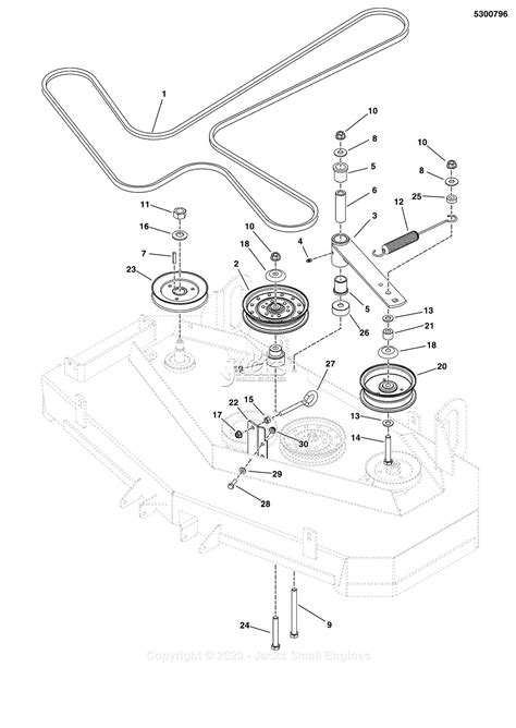 Ferris 5900636 48 Side Discharge Mower Deck Ccw48 Parts Diagram
