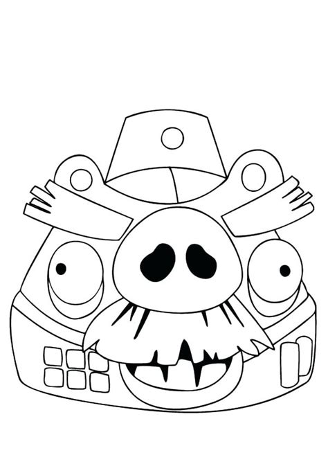 You know all advantages of coloring pages. Angry Birds Pig Coloring Pages at GetColorings.com | Free ...