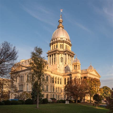Illinois Old State Capitol Stock Image Image Of Historic 27209867