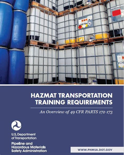 Takeaways From Phmsa Hazmat Transportation Training Requirements
