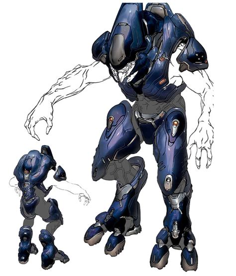 Elite Storm Characters And Art Halo 4