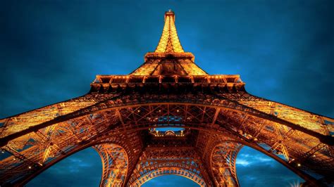 Eiffel Tower In Paris France Wonders Of The World Wallpaper Hd Wallpapers