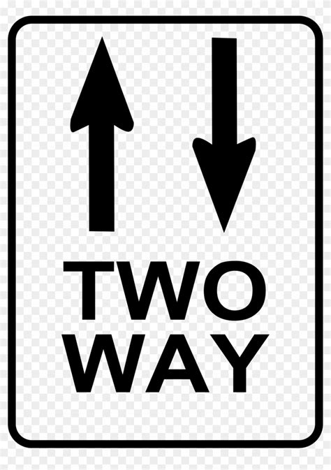 One Way Street Sign Clipart Free