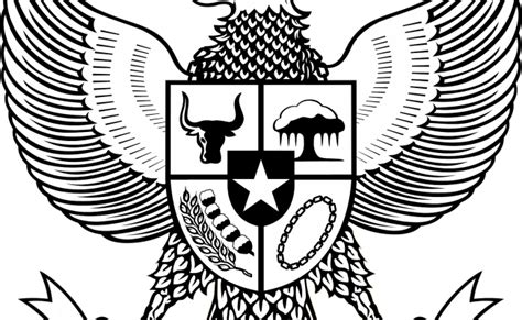 National Emblem Of Indonesia Pancasila Coat Of Arms Garuda Png Bilarasa