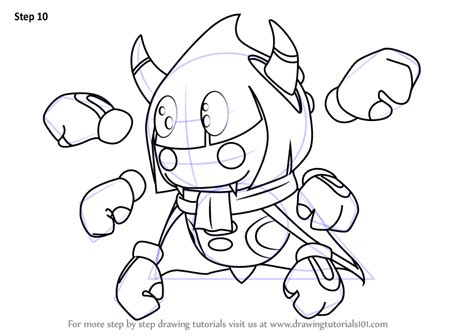 Learn How To Draw Taranza From Kirby Kirby Step By Step