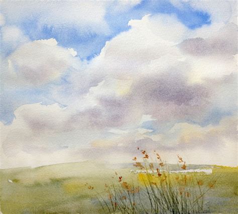 The Skys The Limit How To Paint The Sky In Watercolor Craftsy