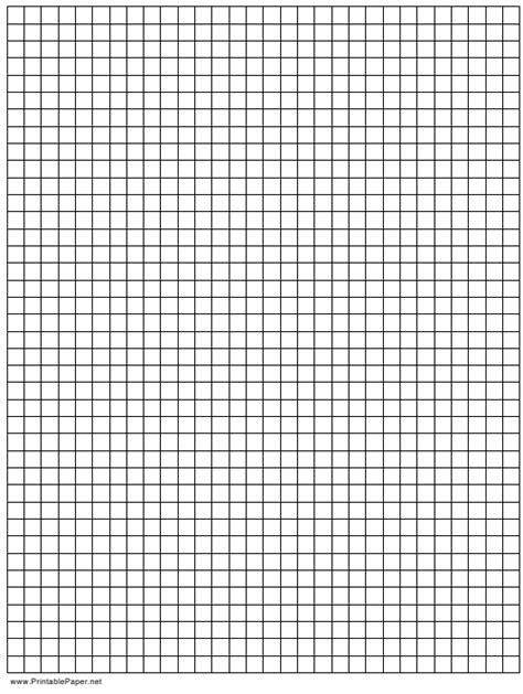 Black 1x1 Grid Graph Paper Template Download Printable Pdf