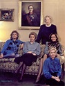Infanta Maria Cristina of Spain with her 4 daughters. I'm not quite ...