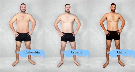Here S What The Ideal Male Body Looks Like In 19 Countries