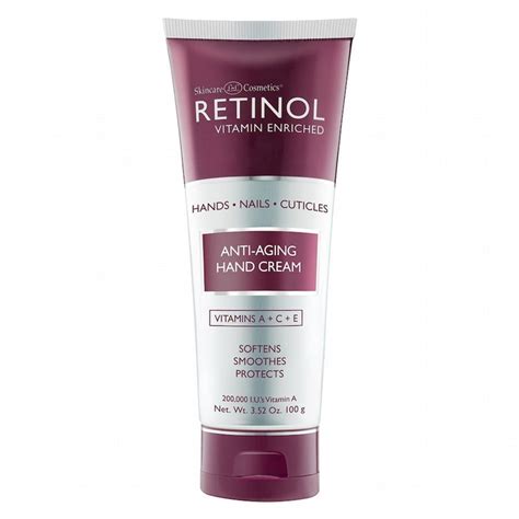 Retinol Anti Aging Hand Cream With Spf 12 352 Oz Brighton Beauty Supply
