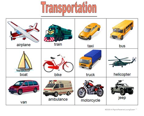 Notas de la Universidad: Means of Transportation